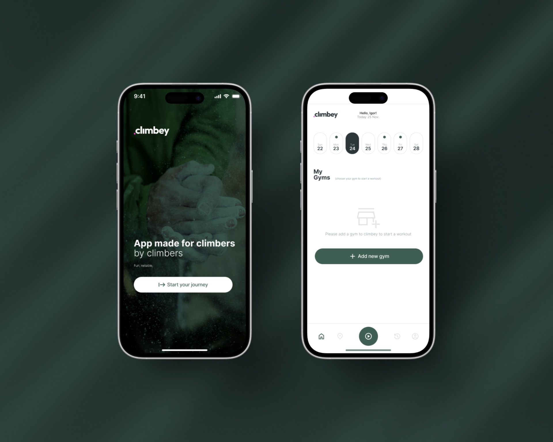 Climbey App