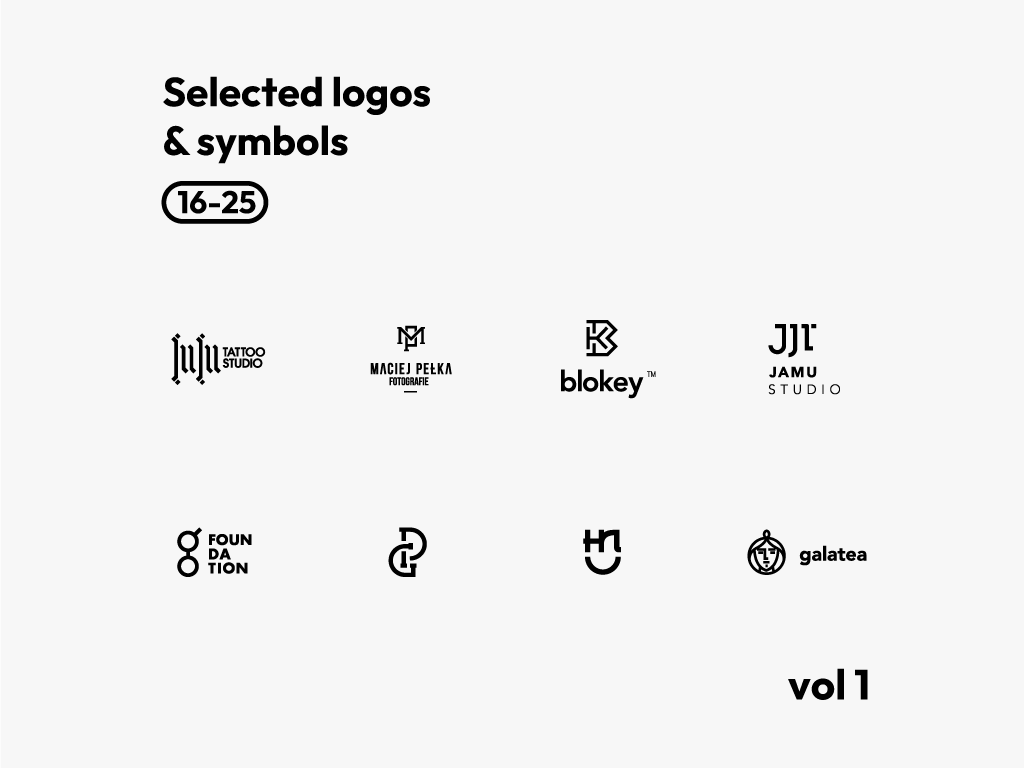 Selected logos & symbols